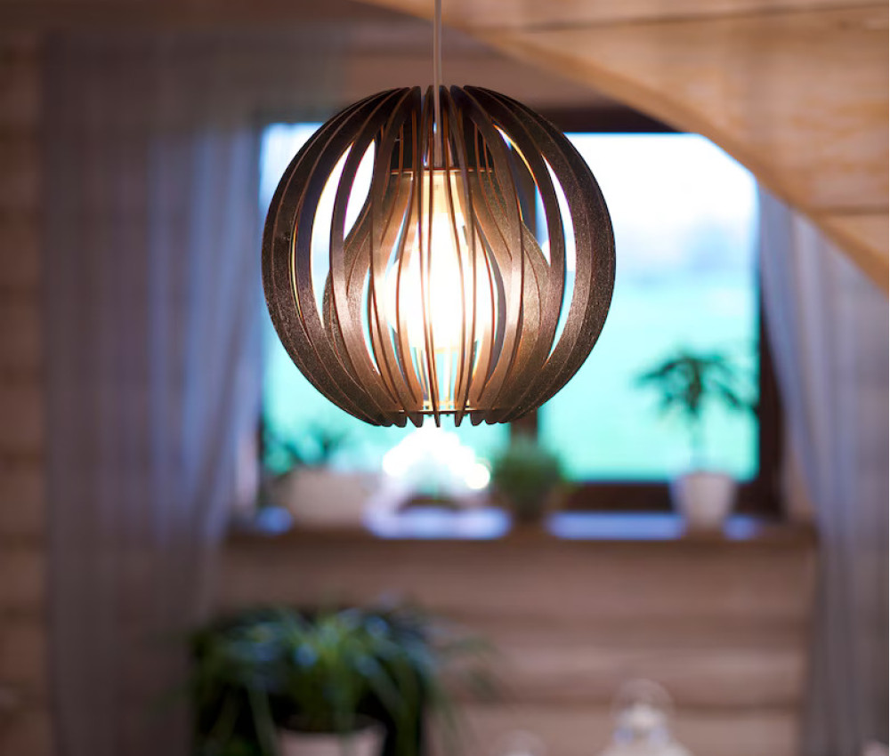 Moon pendant light