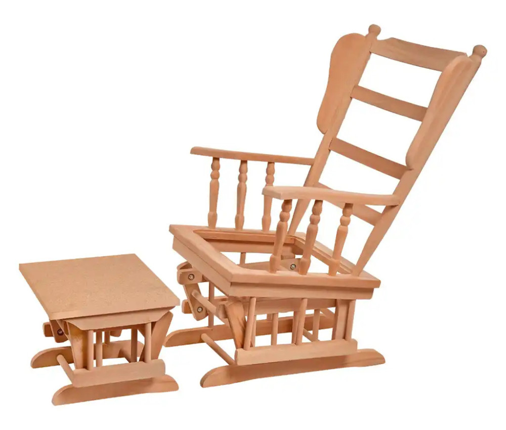 Wooden rocking chair