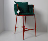 Industrial Chic Metal Stool Chair