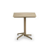 Foldable square plastic table