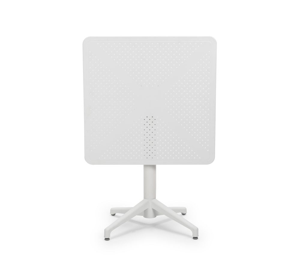 Foldable square plastic table
