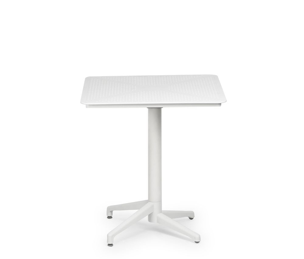 Foldable square plastic table