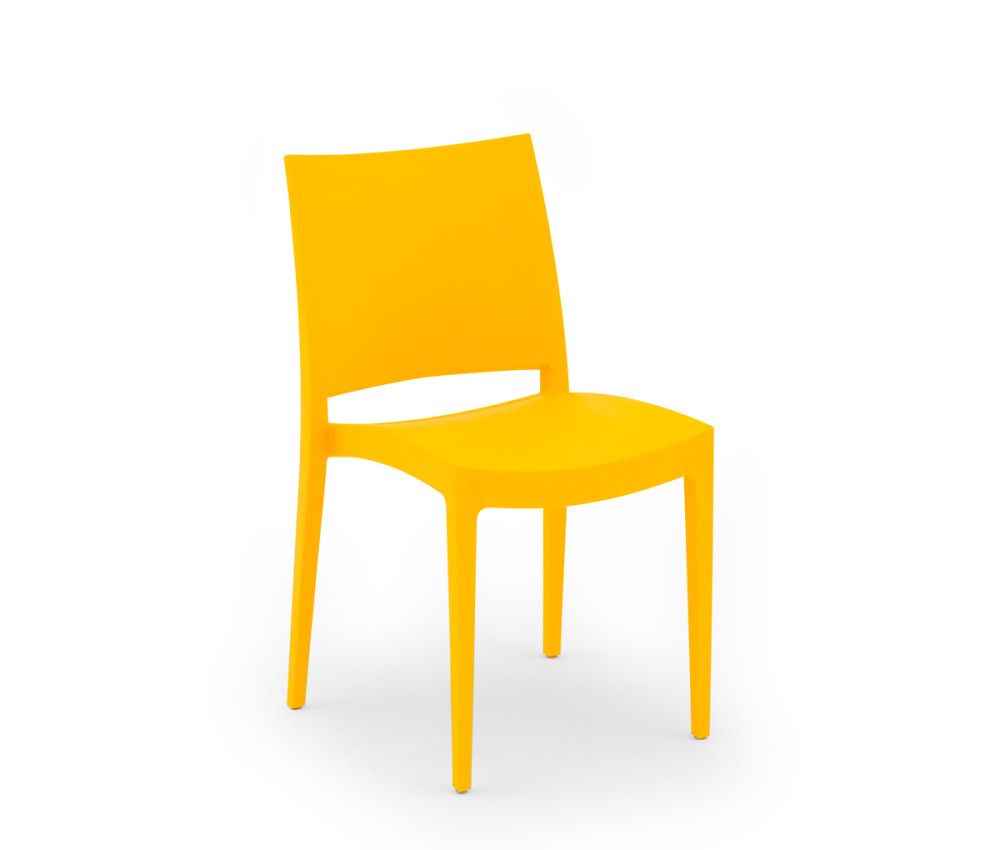 Sleek Plastic Chair