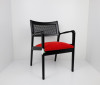 Coastal Comfort Rattan Chair